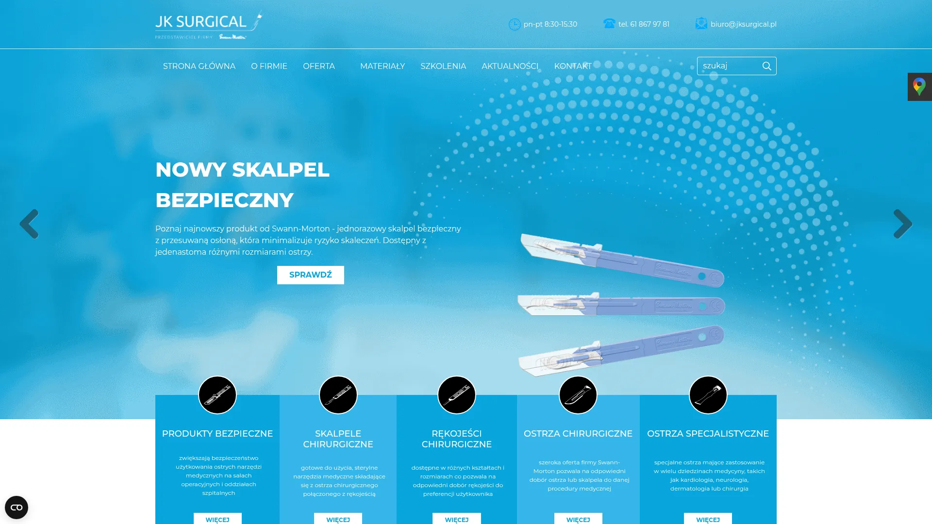 Screenshot strony https://ecommerce-wroclaw.pl