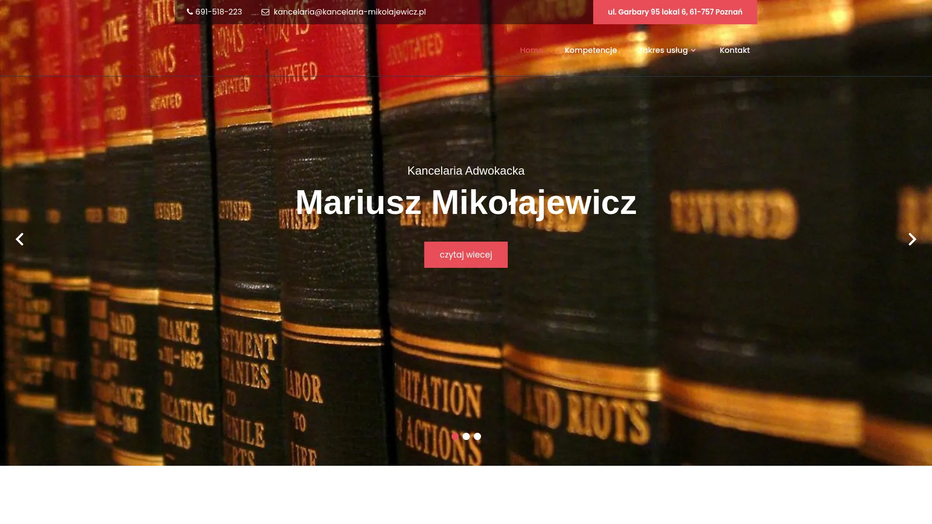Screenshot strony https://ecommerce-wroclaw.pl